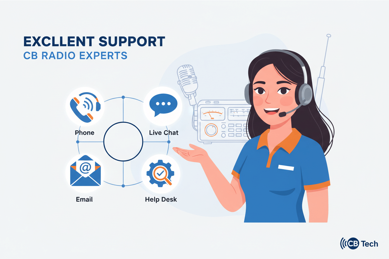 Finding Reliable CB Radio Support Options - CB Radio Supply