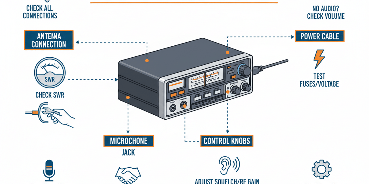 How to fix common CB radio issues? — CB Radio Supply