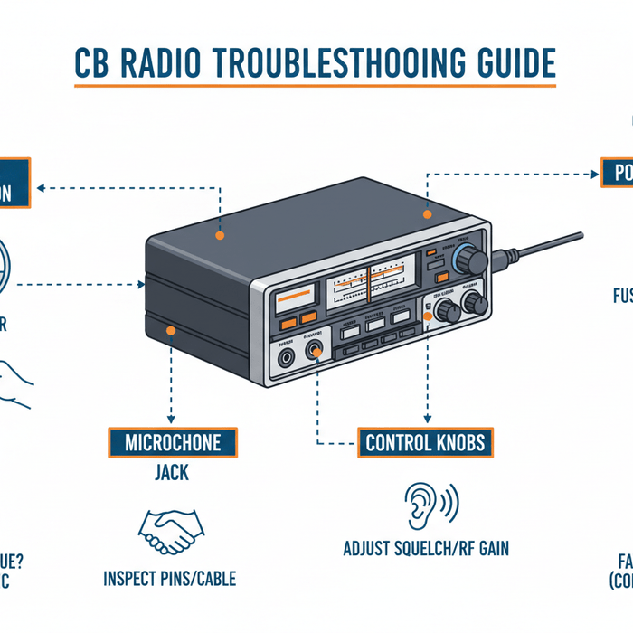 How to fix common CB radio issues? - CB Radio Supply