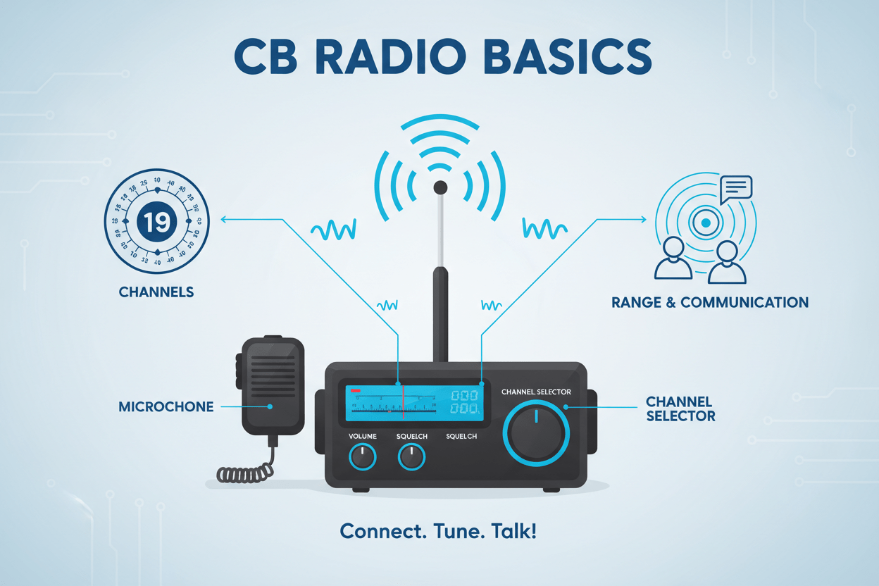 Learning the Basics of CB Radios with Confidence - CB Radio Supply