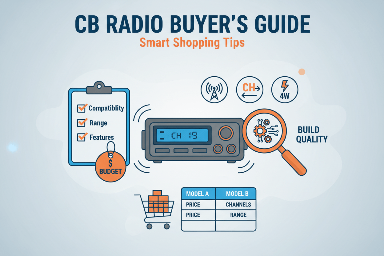 Smart CB Radio Shopping Tips to Save More - CB Radio Supply