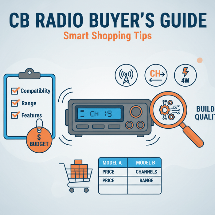 Smart CB Radio Shopping Tips to Save More - CB Radio Supply