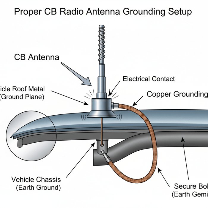 Why Grounding Your CB Antenna is Crucial - CB Radio Supply