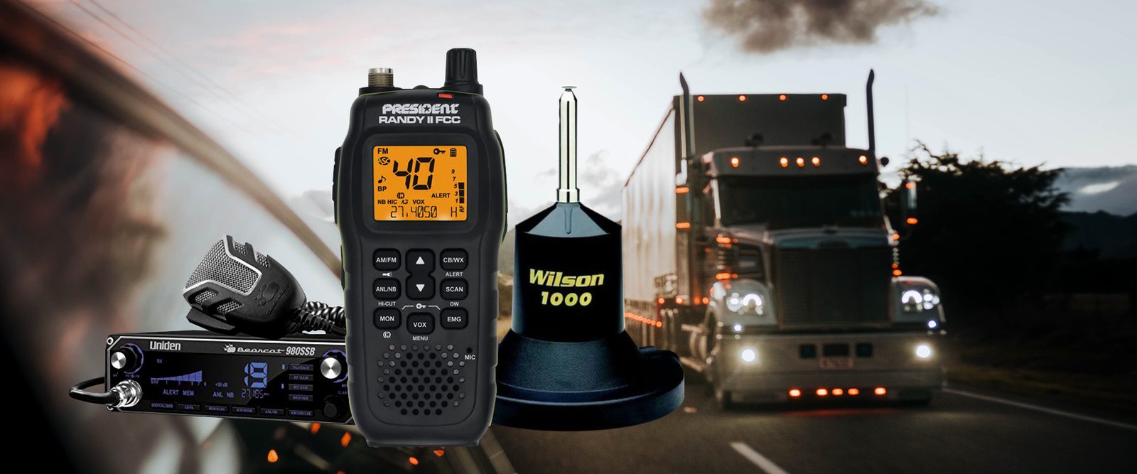 CB Radio Supply homepage banner