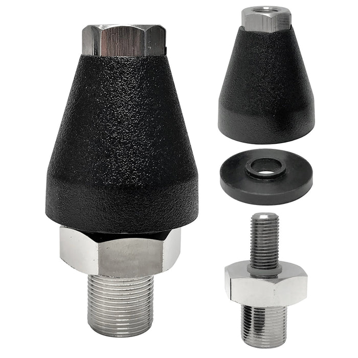 CB Radio Accessories - Driver Extreme Heavy Duty DX-2390 Dome Antenna Stud Mount - CB Radio Supply