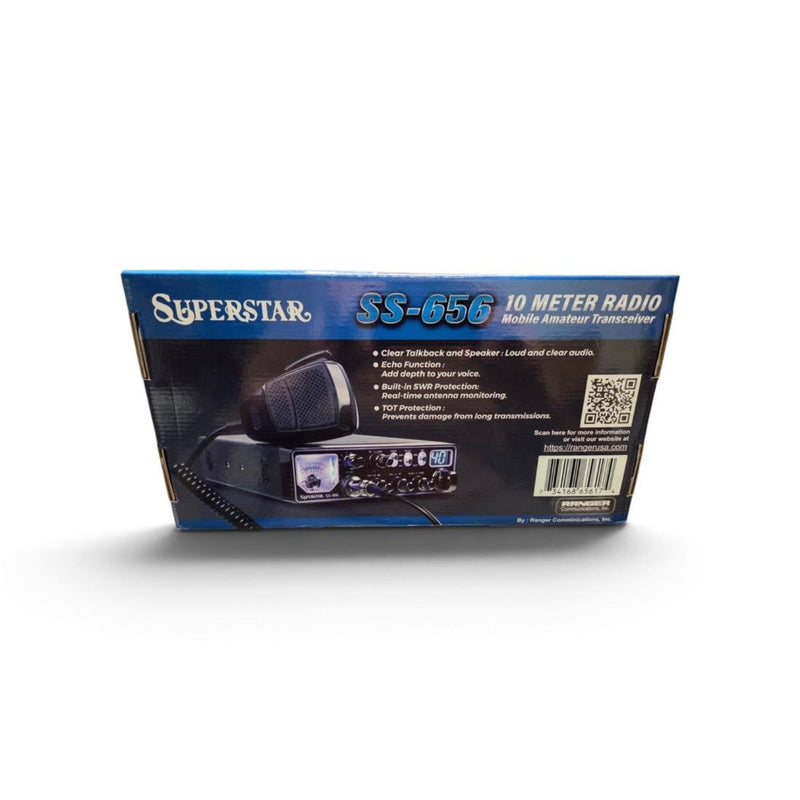 CB Radios | SuperStar SS-656 10 Meter Radio with AM / FM / PA Modes - CB Radio Supply