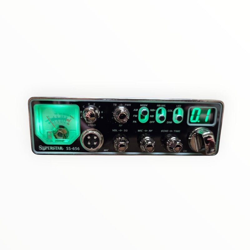 CB Radios | SuperStar SS-656 10 Meter Radio with AM / FM / PA Modes - CB Radio Supply
