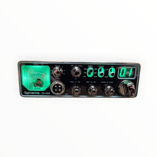 CB Radios | SuperStar SS-656 10 Meter Radio with AM / FM / PA Modes - CB Radio Supply