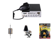 Cobra 29 LTD Classic AM/FM CB Radio, Stryker SR-A10, DRX-3402 Heavy Duty Antenna Mirror Mount, DRX-1518 18 FOOT PREMIUM M213, Combo - CB Radio Supply