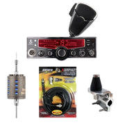 Cobra 29 LX CB Radio, Stryker SR - A10, DRX - 3402 Heavy Duty Antenna Mirror Mount, DRX - 1518 18 FOOT PREMIUM M213, Combo - CB Radio Supply