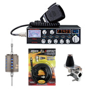 Galaxy DX 959G SSB CB Radio, Stryker SR - A10, DRX - 3402 Heavy Duty Antenna Mirror Mount, DRX - 1518 18 FOOT PREMIUM M213, Combo - CB Radio Supply