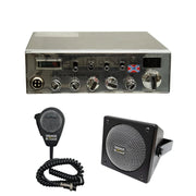 General 10 Meter CB Radio, DRX - 9010 External Speaker, DRX - 6560 4 Pin Noise Cancelling Dynamic Microphone, Combo - CB Radio Supply
