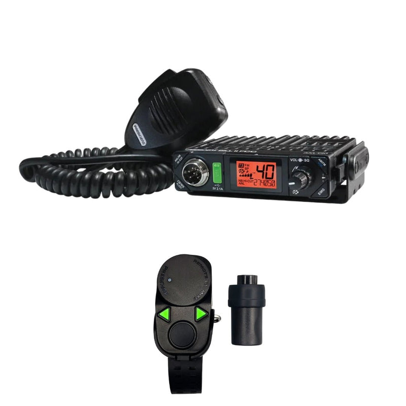 PRESIDENT BILL II FCC AM/FM CB Radio, PRESIDENT BT MIKE BLUETOOTH CB RADIO MICROPHONE Combo - CB Radio Supply
