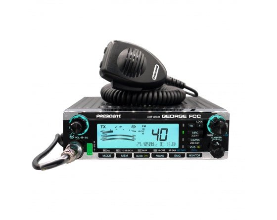 PRESIDENT GEORGE AM/FM SSB CB RADIO - CB Radio Supply