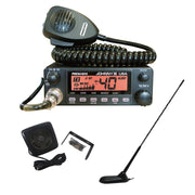 President Johnny III CB Radio, Virginia CB Antenna, 3 inch External Speaker Combo - CB Radio Supply