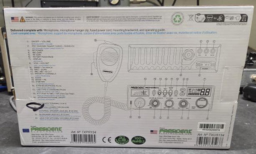 President Richard II 10 Meter Amateur Radio – 50W PEP AM/FM - CB Radio Supply
