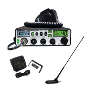 President Walker III AM/FM CB Radio, Virginia CB Antenna, 3 inch External Speaker Combo - CB Radio Supply
