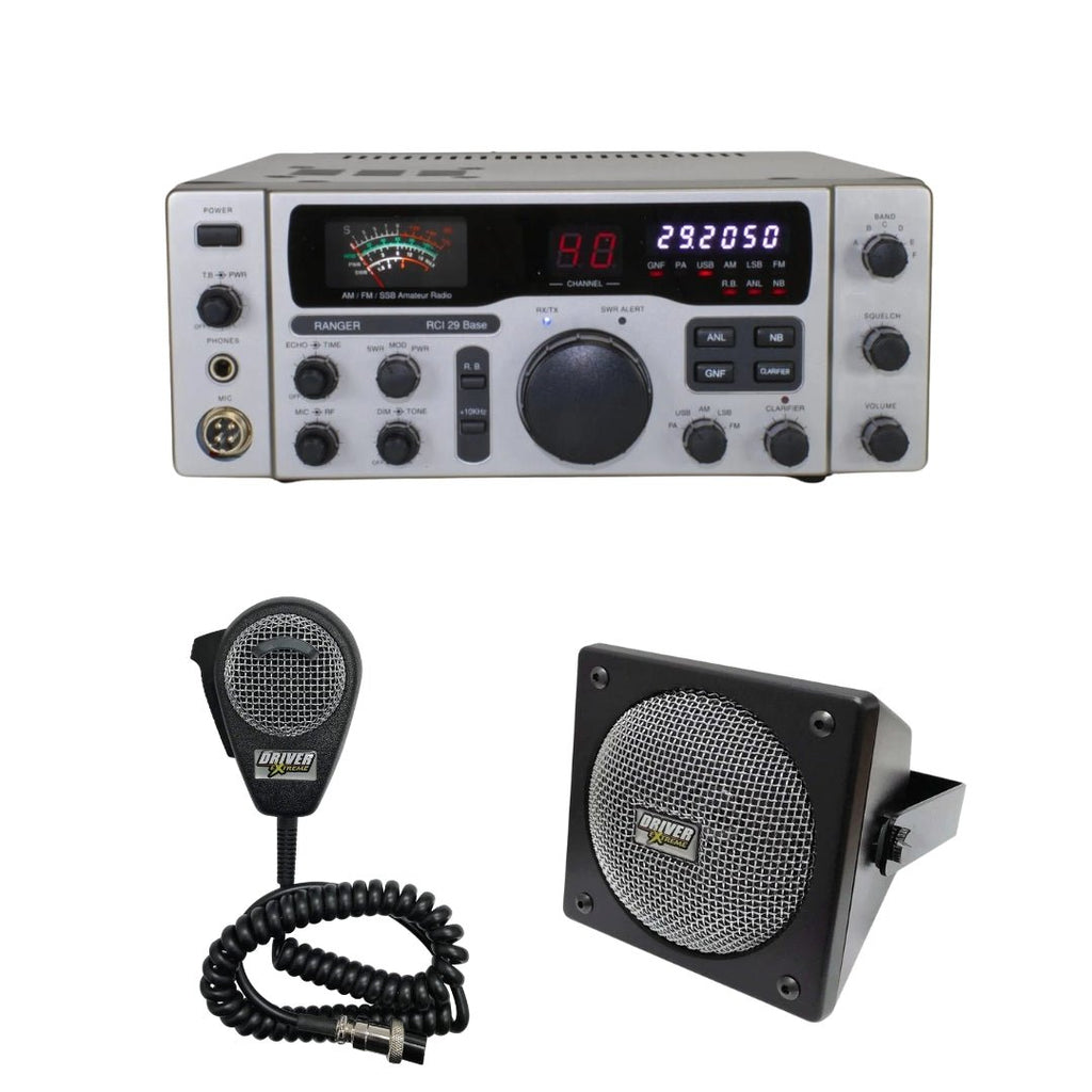 Ranger RCI-29 Base Station 10 Meter Radio, DRX-9010 External