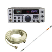 Ranger RCI - 29 Base Station 10 Meter Radio, Solarcon A - 99 Base Station Antenna, Tram RG8X Double Shielded CB Ham Radio Coax 50 Foot, Combo - CB Radio Supply