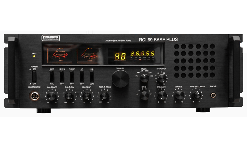 Ranger RCI - 69 Base Plus 10 Meter CB Radio, DRX - 9010 External Speaker, DRX - 6560 4 Pin Noise Cancelling Dynamic Microphone, Combo - CB Radio Supply