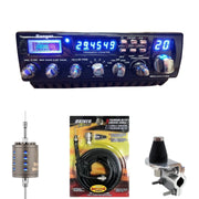 Ranger RCI - 69FFB6 10 Meter CB Radio, Stryker SR - A10, DRX - 3402 Heavy Duty Antenna Mirror Mount, DRX - 1518 18 FOOT PREMIUM M213, Combo - CB Radio Supply