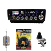 Ranger RCI - 99N2 200 Watt SSB/AM 10 Meter CB Radio, Stryker SR - A10, DRX - 3402 Heavy Duty Antenna Mirror Mount, DRX - 1518 18 FOOT PREMIUM M213, Combo - CB Radio Supply