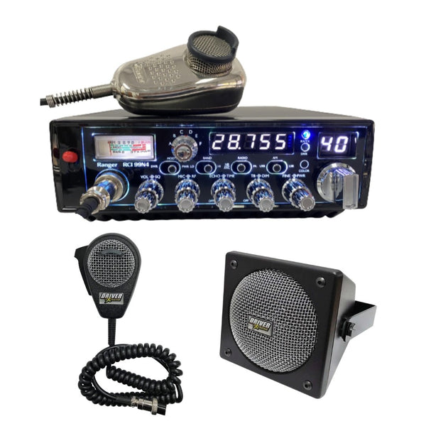 CB Bundle | Ranger 10 Meter CB Radio, External Speaker, Microphone