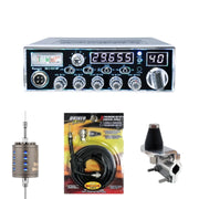 RANGER RCI - X9HP 10 Meter CB Radio, Stryker SR - A10, DRX - 3402 Heavy Duty Antenna Mirror Mount, DRX - 1518 18 FOOT PREMIUM M213, Combo - CB Radio Supply