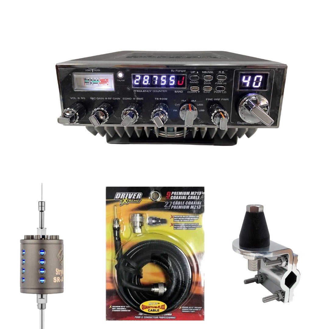 RCI Longhorn Superior N6 10 Meter Radio, Stryker SR-A10, DRX-3402
