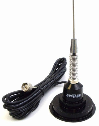 Hustler IC-100SB CB Radio Antenna 41in Magnetic Base Black