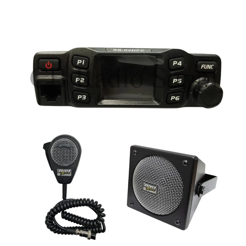 Stryker SR - 94HPC 10 Meter CB Radio, DRX - 9010 External Speaker, DRX - 6560 4 Pin Noise Cancelling Dynamic Microphone, Combo - CB Radio Supply