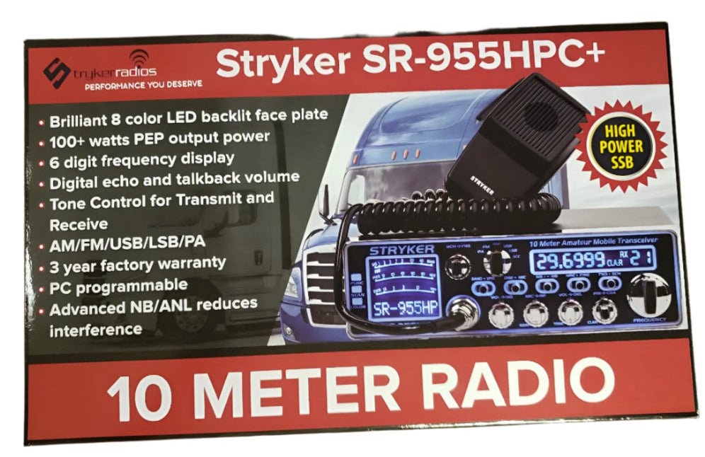 Stryker SR - 955HPC+ 10 Meter Radio - CB Radio Supply