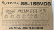 SuperStar SS-158VC6 High-Power 10-Meter Amateur Radio - CB Radio Supply