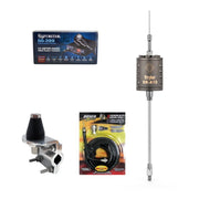 SuperStar SS-399 + Stryker SR-A10 Antenna + DRX-3402 Heavy-Duty Mirror Mount + DRX-1518 18-Foot Premium M213 Coax Truck Install Combo - CB Radio Supply