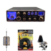 SuperStar SS - 676 Slim 80 Watt 10 Meter CB Radio, Stryker SR - A10, DRX - 3402 Heavy Duty Antenna Mirror Mount, DRX - 1518 18 FOOT PREMIUM M213, Combo - CB Radio Supply