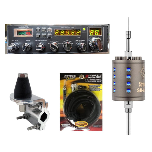 SuperStar SS-88HL Truck Install Combo with SR-A10 Antenna - CB Radio Supply