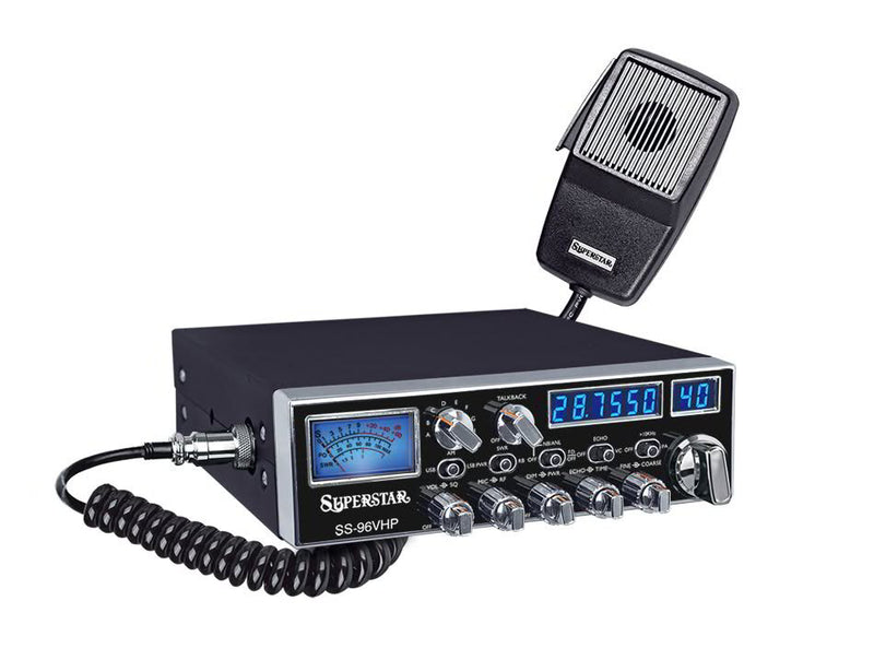 SuperStar SS-96VHP Truck Install Combo with SR-A10 Antenna - CB Radio Supply