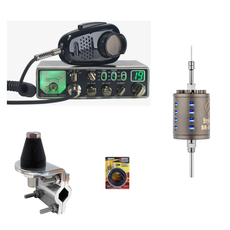 Texas Ranger TRE-2617 + Stryker SR-A10 Truck Install Combo - CB Radio Supply