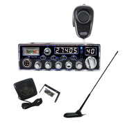 Texas Ranger TRE Top One AM/SSB CB Radio, Virginia CB Antenna, 3 inch External Speaker Combo - CB Radio Supply
