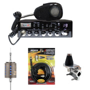 Texas Ranger TRE292 40 Channel CB Radio, Stryker SR - A10, DRX - 3402 Heavy Duty Antenna Mirror Mount, DRX - 1518 18 FOOT PREMIUM M213, Combo - CB Radio Supply