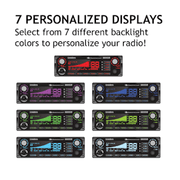 Uniden BEARCAT 880 CB Radio, Virginia CB Antenna, 3 inch External Speaker Combo - CB Radio Supply