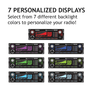 Uniden BEARCAT 880 CB Radio, Virginia CB Antenna, 3 inch External Speaker Combo - CB Radio Supply