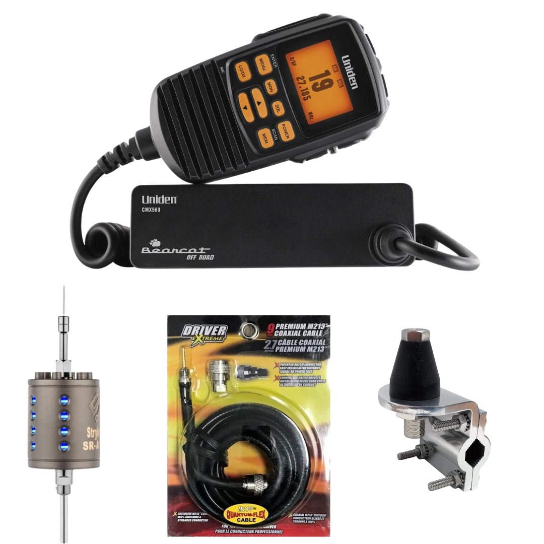 Uniden Off-Road CMX560 CB Radio, Stryker SR-A10, DRX-3402 Heavy Duty A ...