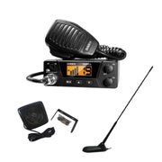 Uniden Pro 505 XL CB Radio, Virginia CB Antenna, 3 inch External Speaker Combo - CB Radio Supply