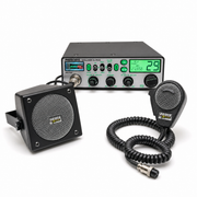 President Walker IV FCC CB Radio with DRX-9010 external speaker and DRX-6560 noise-cancelling microphone combo