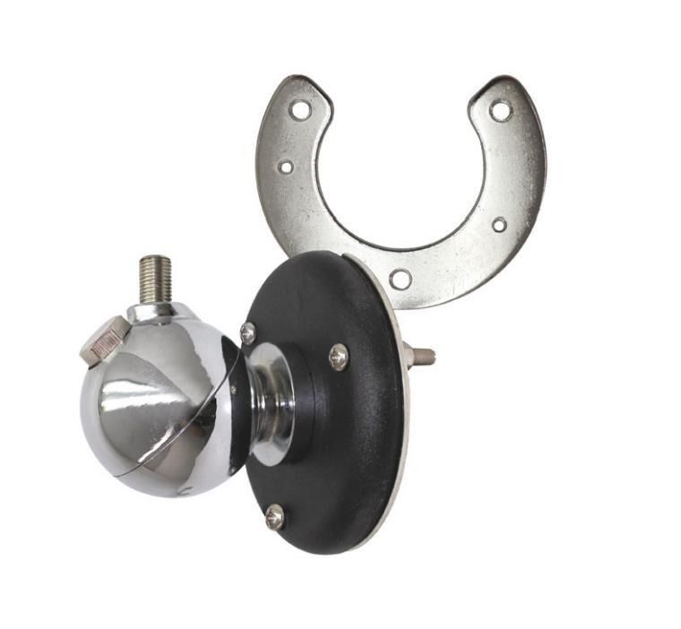 CB Antenna Ball Mount - ProComm JBC985-3P 3.5" Mounting Plate w/ UHF Connector - CB Radio Supply