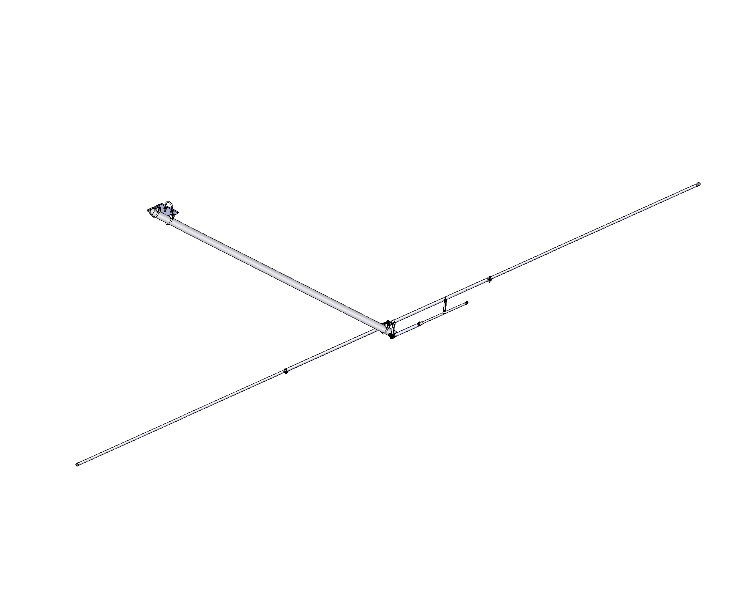 CB Antenna Base Station - MACO BA1 10/11 Meter Half Wave Balcony Antenna - CB Radio Supply