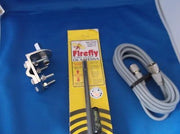 CB Antenna Kit - Firestik FL-3 Black Single Antenna RG8X Coax & Bracket Combo - CB Radio Supply