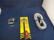 CB Antenna Kit - Firestik FS-2 Black Single Antenna RG8X Coax & Bracket Combo - CB Radio Supply