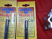 CB Antenna Kit - Firestik FS-4 Black Dual Antenna RG59U Cophase Coax & Brackets Combo - CB Radio Supply